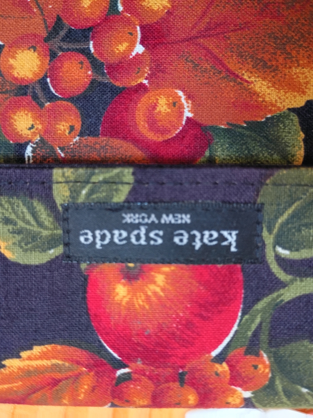 Kate Spade Autumn Harvest Deep Purple Bag - Picture 2 of 5